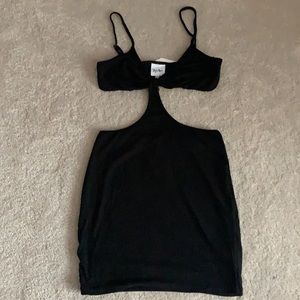 Sky To Moon Cut Out Tank Dress